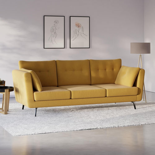 ספה תלת מושבית בעיצוב אירופאי דגם Sinta