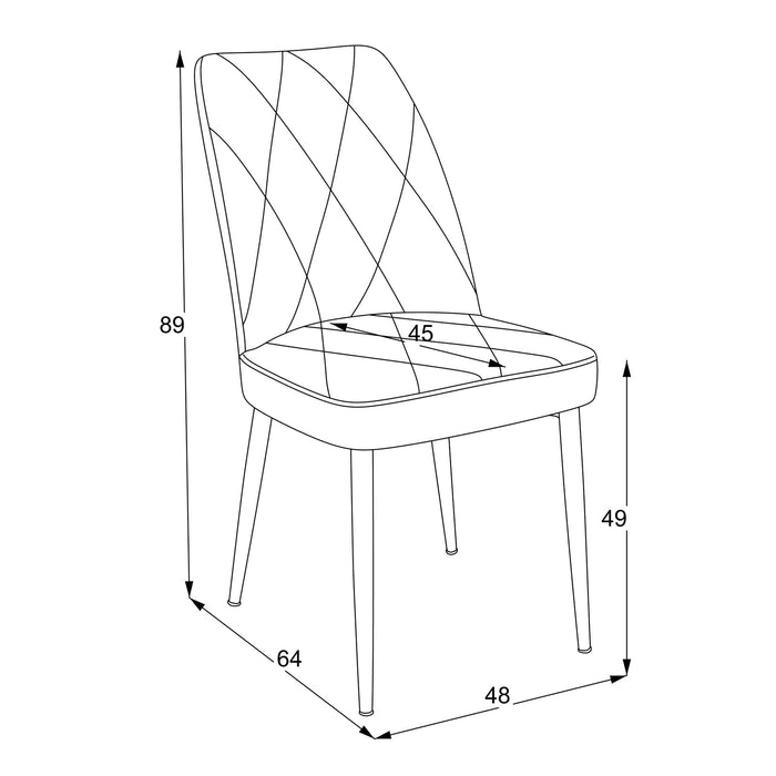 כיסא,דגם Valentino