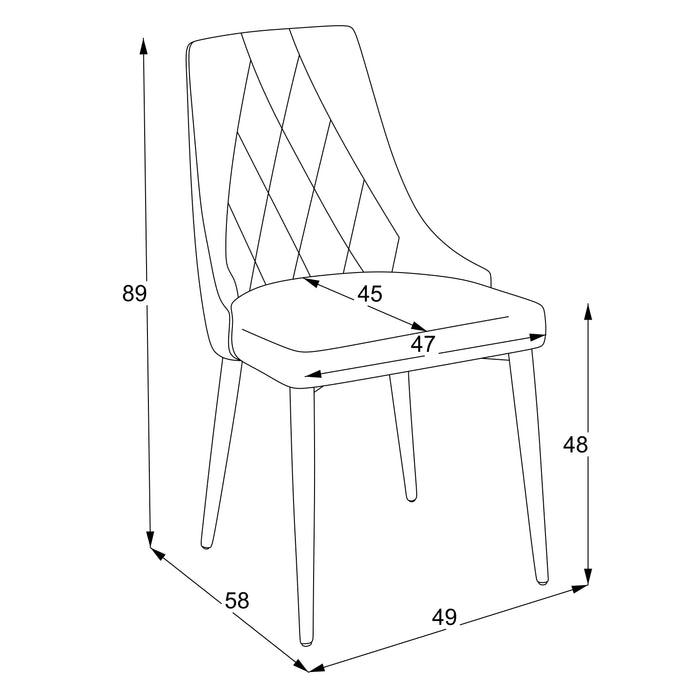כיסא,דגם לואיס - Louis